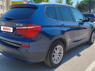 2013 BMW X3 20i xDrive II (F25), синий, 1650000 рублей, вид 5