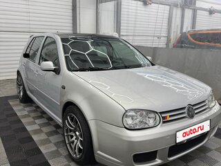 1998 Volkswagen Golf IV, серебристый, 470000 рублей, вид 2