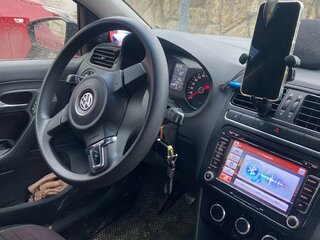 2011 Volkswagen Polo V, чёрный, 640000 рублей, вид 3
