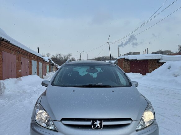 2004 Peugeot 307 I, серебристый, 350000 рублей - вид 5