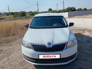 2017 Skoda Rapid I Рестайлинг, белый, 775000 рублей, вид 2