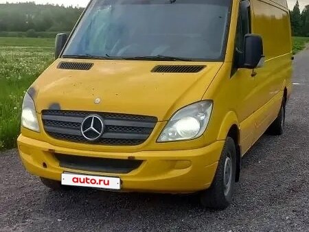 2010 Mercedes-Benz Sprinter, жёлтый, 1250000 рублей - вид 5