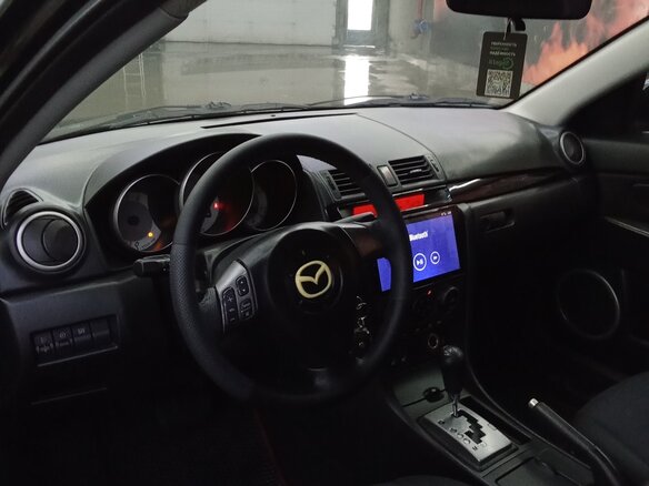 2006 Mazda 3 I (BK) Рестайлинг, чёрный, 500000 рублей - вид 7