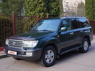 2004 Toyota Land Cruiser 100 Series Рестайлинг 1, зелёный, 1850000 рублей, вид 4