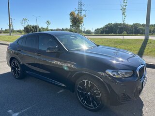 2021 BMW X4 M40i II (G02) Рестайлинг, синий, 5200000 рублей, вид 1