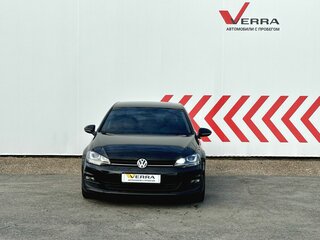 2013 Volkswagen Golf VII, чёрный, 1600000 рублей, вид 5