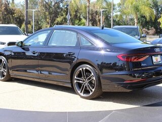 2026 Audi A8 Long 55 TFSI IV (D5) Рестайлинг, чёрный, 15087377 рублей, вид 3