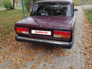 2006 Lada (ВАЗ) 2107, пурпурный, 130000 рублей, вид 2