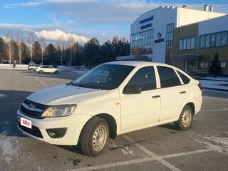 2014 Lada (ВАЗ) Granta I, белый, 345000 рублей, вид 2