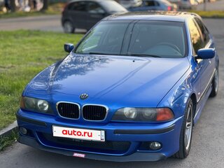 1996 BMW 5 серии 523i IV (E39), синий, 490000 рублей, вид 1