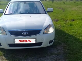 2014 Lada (ВАЗ) Priora I Рестайлинг, белый, 710000 рублей, вид 3