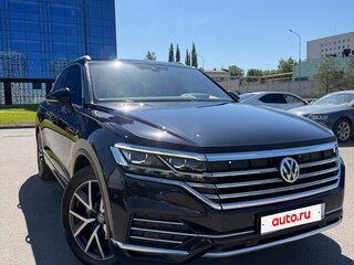 2020 Volkswagen Touareg III, чёрный, 4650000 рублей, вид 5