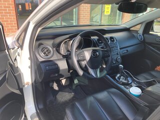 2010 Mazda CX-7 I Рестайлинг, белый, 1290000 рублей, вид 5