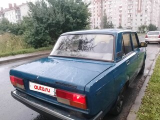 2000 Lada (ВАЗ) 2107, синий, 85000 рублей, вид 4