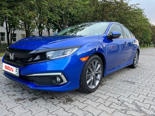2021 Honda Civic X Рестайлинг, синий, 1750000 рублей, вид 1