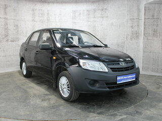 2014 Lada (ВАЗ) Granta I, чёрный, 250000 рублей, вид 3
