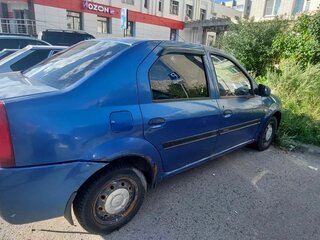 2008 Renault Logan I, синий, 130000 рублей, вид 3