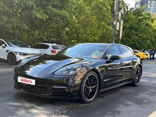 2020 Porsche Panamera 4 Sport Turismo II, чёрный, 15100000 рублей, вид 1