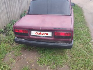 2002 Lada (ВАЗ) 2107, пурпурный, 65000 рублей, вид 5