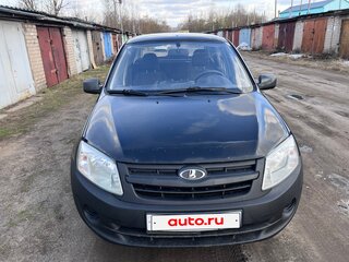 2014 Lada (ВАЗ) Granta I, чёрный, 200000 рублей, вид 2