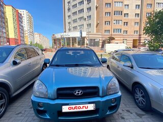 2006 Hyundai Tucson I, синий, 690000 рублей, вид 1
