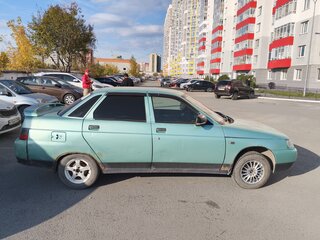 2003 Lada (ВАЗ) 2110, зелёный, 110000 рублей, вид 5