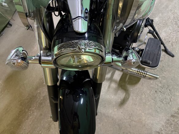 2011 Yamaha XVS950, чёрный - вид 11