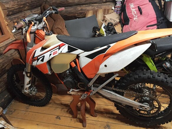 2014 KTM 125 EXC, белый, 300000 рублей - вид 1