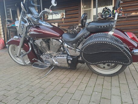 2006 Honda VTX 1300, красный, 700000 рублей, вид 3