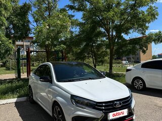 2023 Lada (ВАЗ) Vesta Sportline I Рестайлинг (NG), белый, 1650000 рублей, вид 3