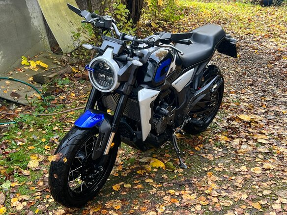 2023 Zontes 350-GK, синий, 320000 рублей - вид 2