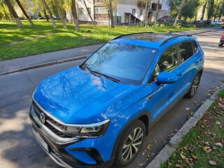 2022 Volkswagen Taos I, голубой, 1900000 рублей, вид 3