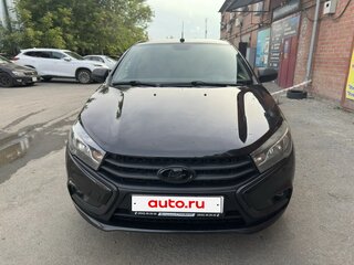 2016 Lada (ВАЗ) Vesta I, чёрный, 670000 рублей, вид 3