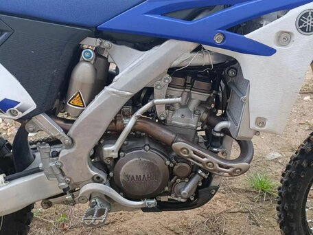 2009 Yamaha YZ250F, синий, 380000 рублей, вид 4