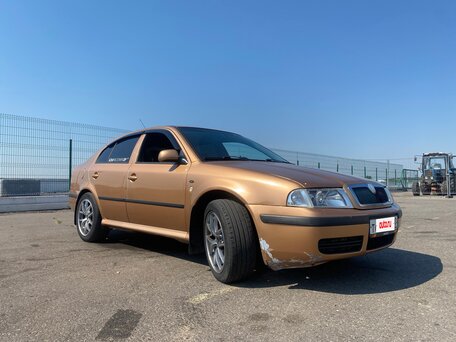 2001 Skoda Octavia I (A4) Рестайлинг, бежевый, 495000 рублей, вид 4