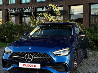 2021 Mercedes-Benz C-Класс 200 V (W206), синий, 4500000 рублей, вид 3