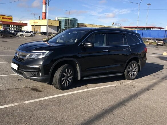 2020 Honda Pilot III Рестайлинг, чёрный, 5000000 рублей - вид 7