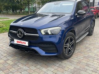 2019 Mercedes-Benz GLE 300 d II (V167), синий, 5400000 рублей, вид 1