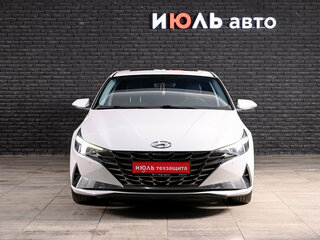 2021 Hyundai Elantra VII (CN7), белый, 1940000 рублей, вид 2