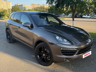 2013 Porsche Cayenne Diesel II (958), коричневый, 3050000 рублей, вид 3