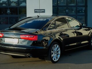 2013 Audi A6 IV (C7), чёрный, 1450000 рублей, вид 4