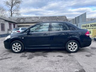 2008 Nissan Tiida I, чёрный, 399000 рублей, вид 4