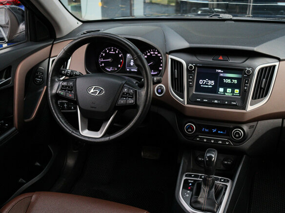 2020 Hyundai Creta I Рестайлинг, чёрный, 1860000 рублей - вид 9