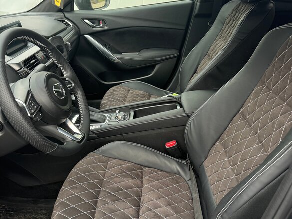 2016 Mazda 6 III (GJ) Рестайлинг, серый, 1750000 рублей - вид 7