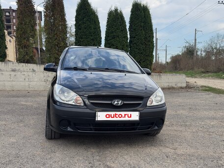 2010 Hyundai Getz I Рестайлинг, чёрный, 515000 рублей, вид 2