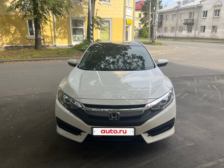 2018 Honda Civic X, белый, 1550000 рублей, вид 5