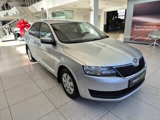 2019 Skoda Rapid I Рестайлинг, серебристый, 1249000 рублей, вид 3