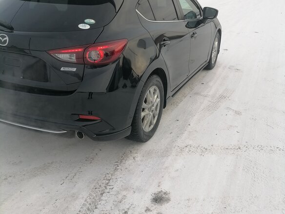 2016 Mazda Axela III Рестайлинг, чёрный, 1280000 рублей - вид 1