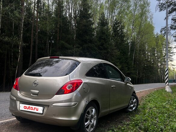 2008 Opel Corsa D, серый, 320000 рублей - вид 3