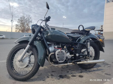 1967 Днепр К-750, зелёный, 260000 рублей, вид 2